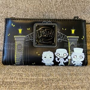 Funko Pop! by Loungefly Haunted Mansion Hitchhiking Ghosts Glow Flap Wallet